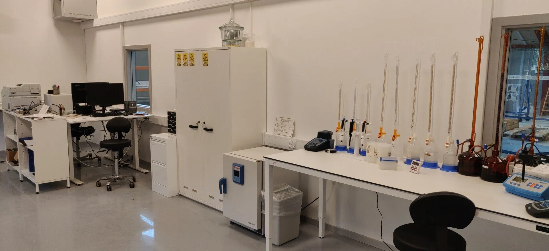 Laboratorium hos Stjerne-Chrom